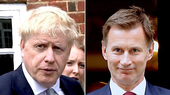 Boris Johnson • Jeremy Hunt