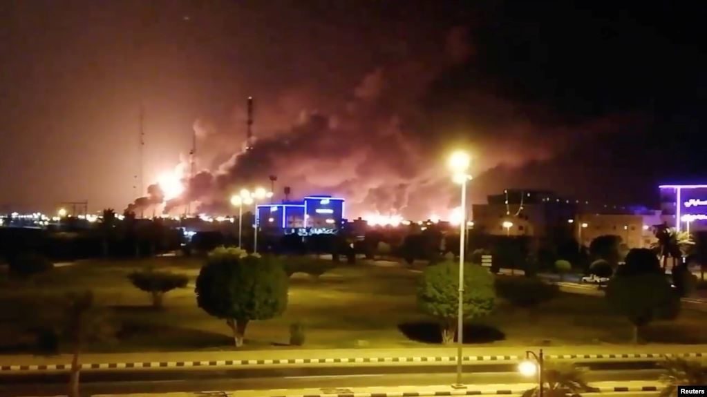 napad rafinerije nafte saudijska arabija