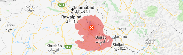 potres pakistan