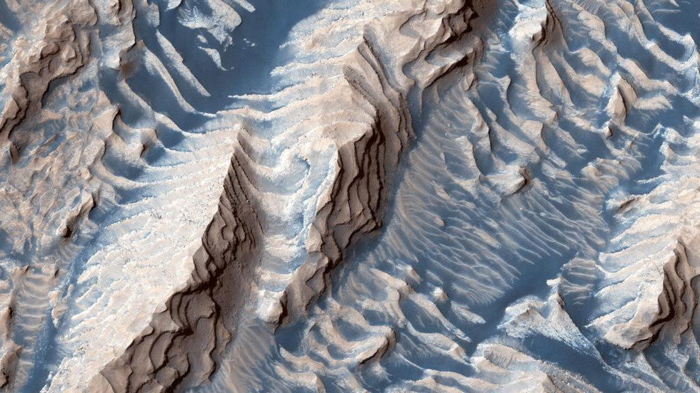 Krupni plan Marsove površine
