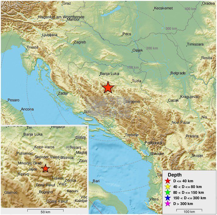 potres bosna i hercegovina