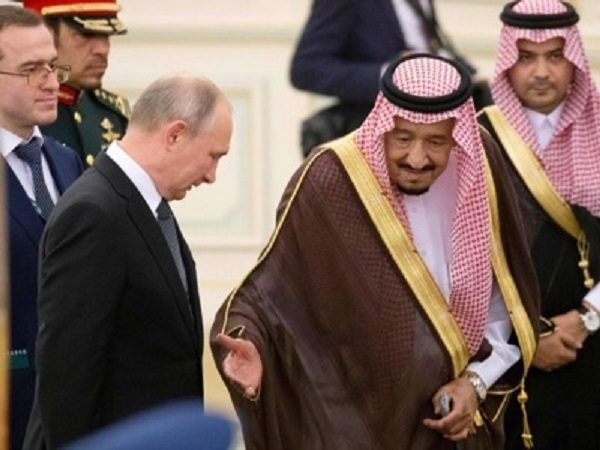 Kralj Salman prima mirovnog predsjednika Vladimira Putina