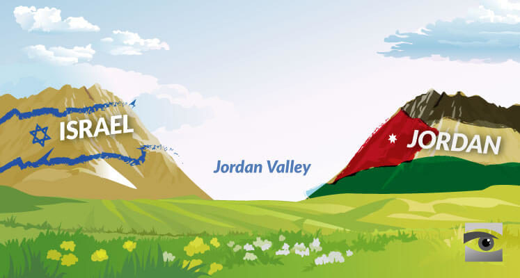 Klikni za povećanje jordanska dolina