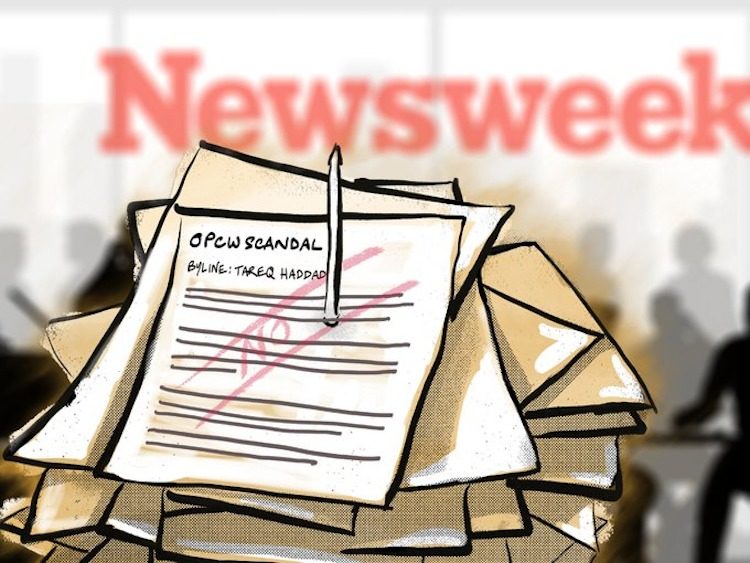 newsweek opcw scandal