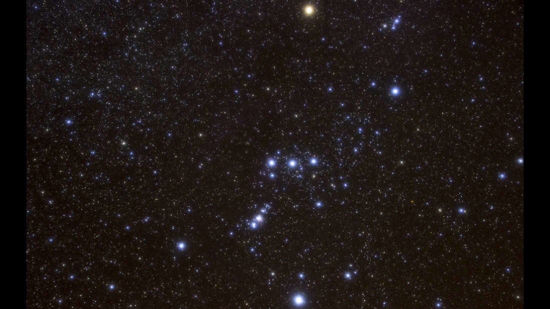 Na vrhu slike može se vidjeti Betelgeuse