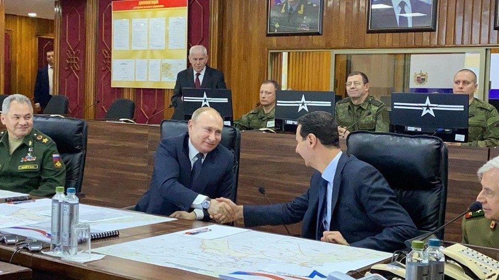 putin i assad