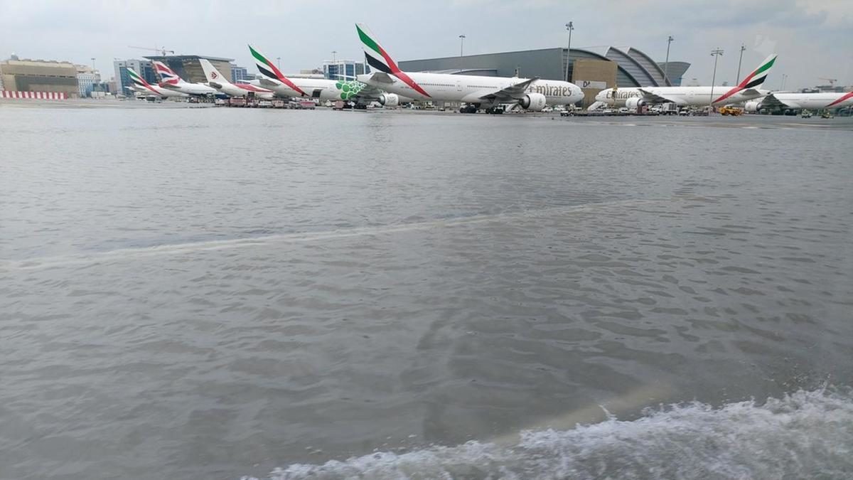 Poplava u međunarodnoj zračnoj luci Dubai