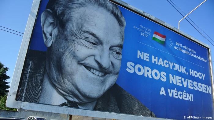 Klikni za povećanje Anti-soros bilbordi u Mađarskoj (2017.)