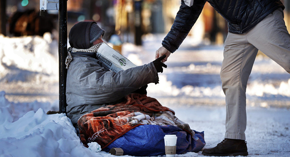 Beskućnik, SAD