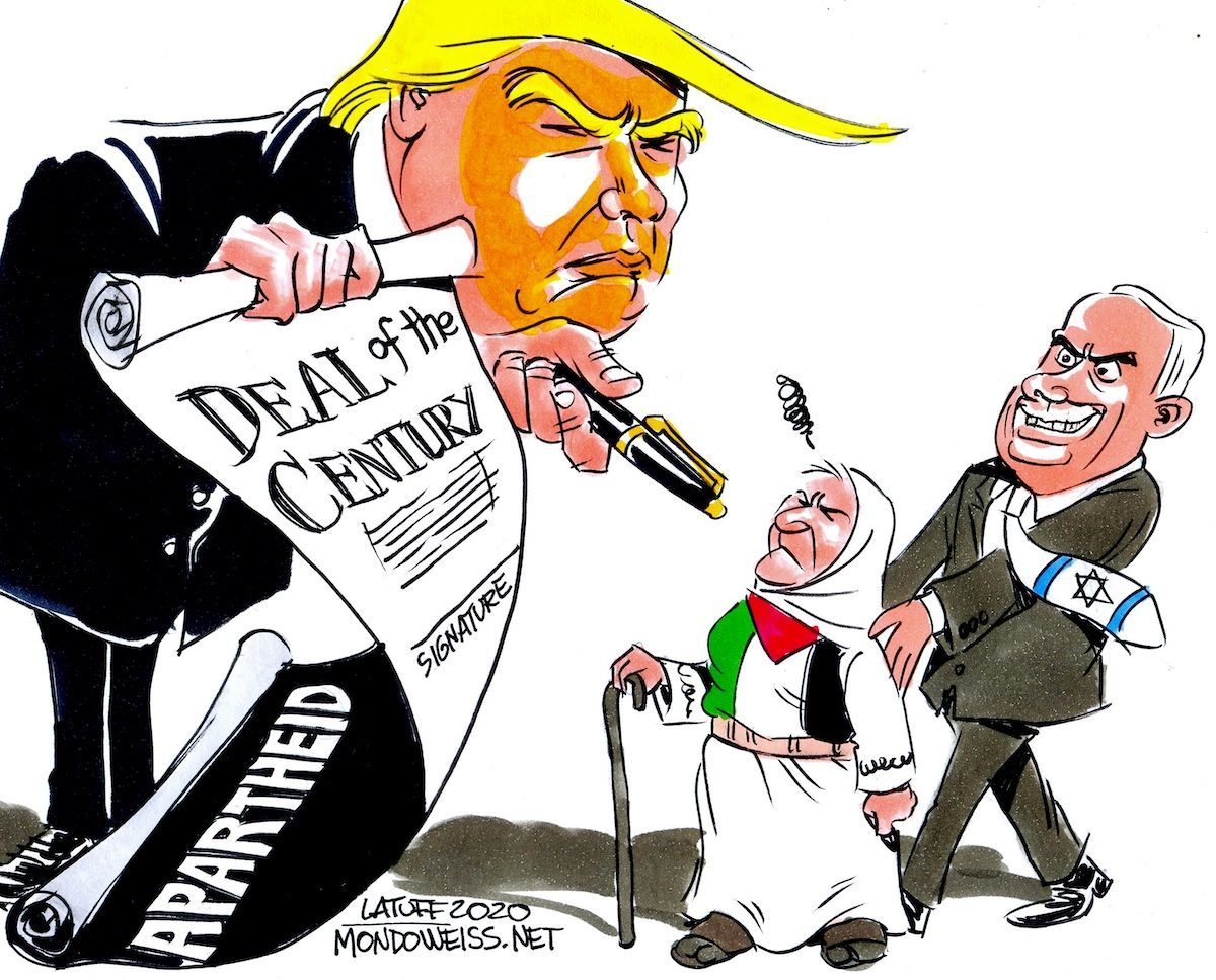 trump palestina