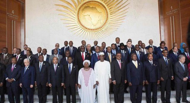 čelnici afričke unije