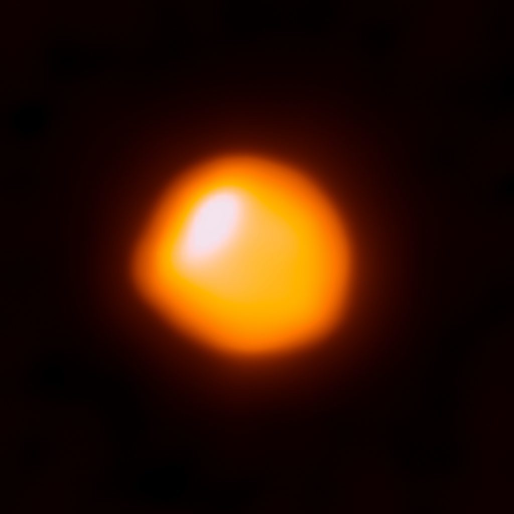 Pogled na Betelgeuse iz zvjezdarnice ALMA