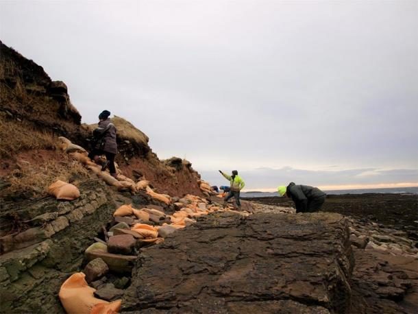 Volonteri popravljaju štetu na vikinškom groblju
