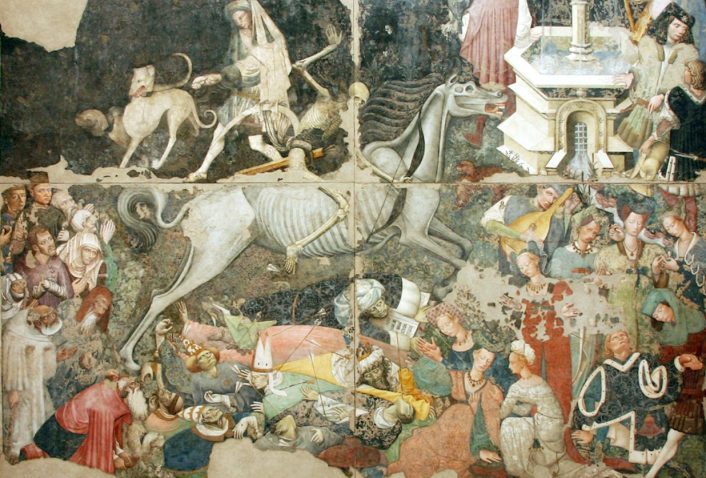 The Triumph of Death, fresco, Palermo, Italy (artist unknown).