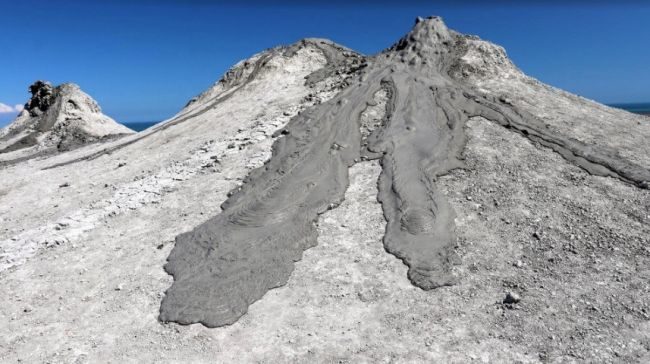Aktivni blatni vulkan na Zemlji
