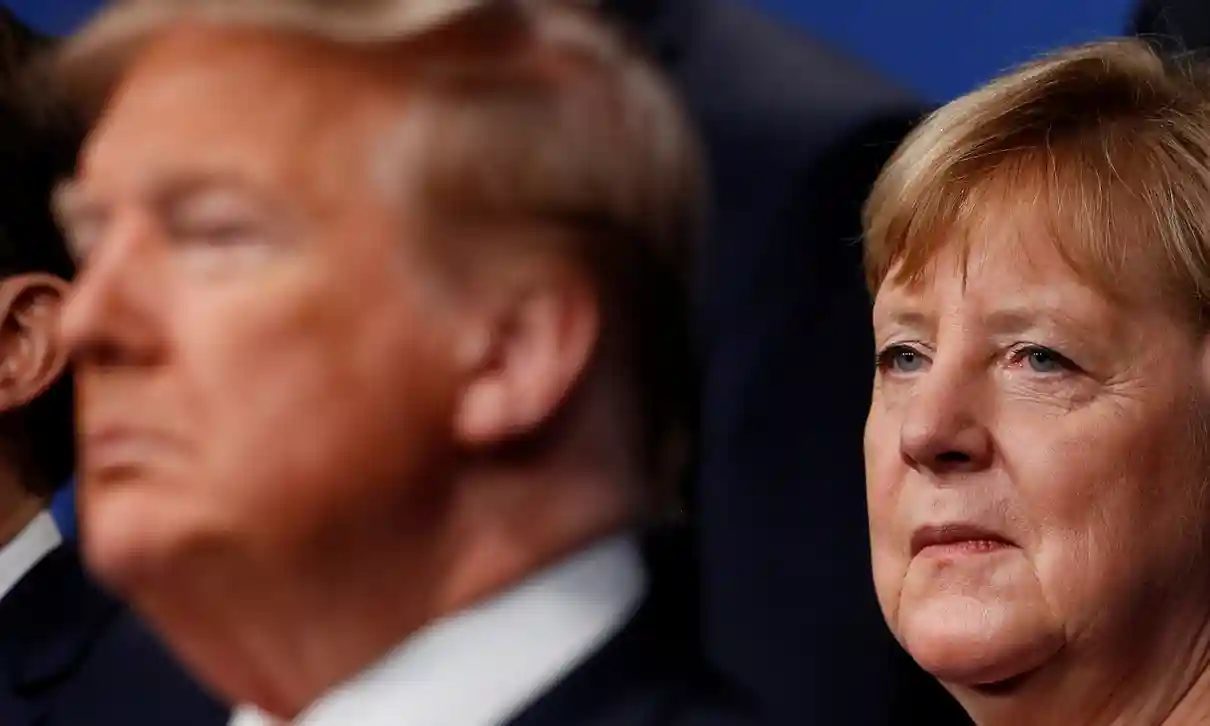 trump i merkel