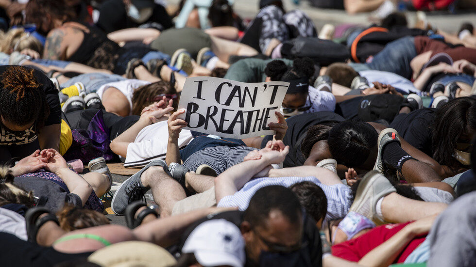 I can't breathe, George Floyd protests