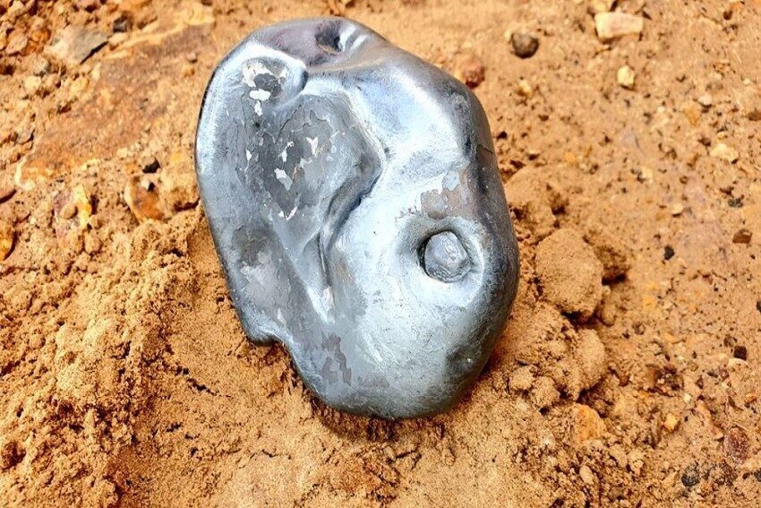 Predmet sličan meteoritu koji je pao s neba u Rajasthanu.