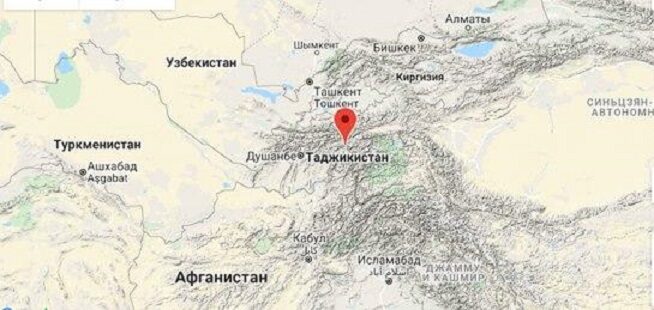 potres tadžikistan