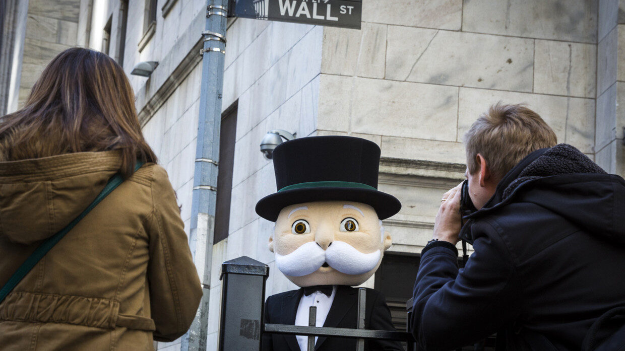 Klikni za povećanje monopoly guy wall street