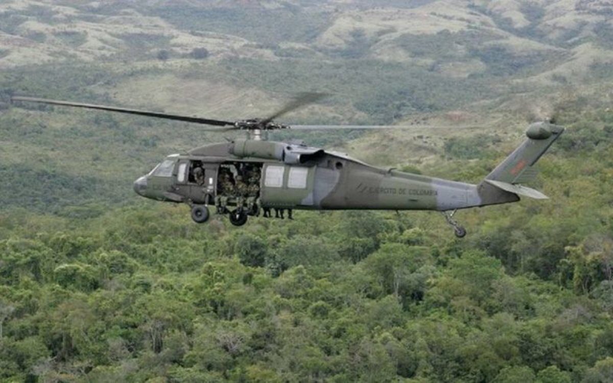 kolumbijski helikopter