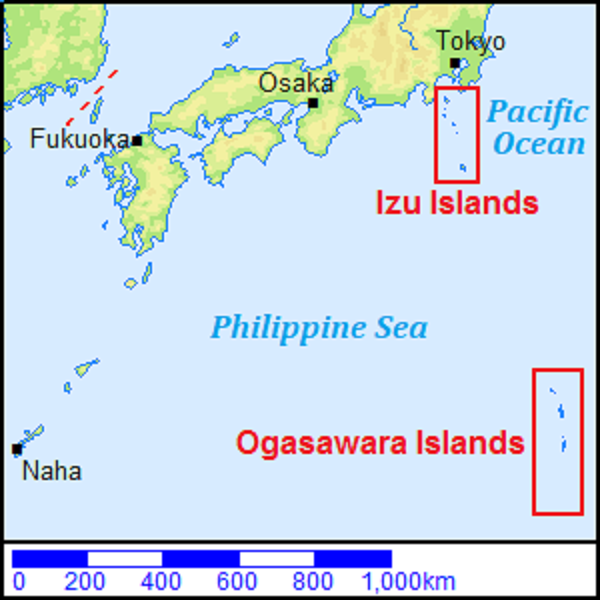 otoci izu japan