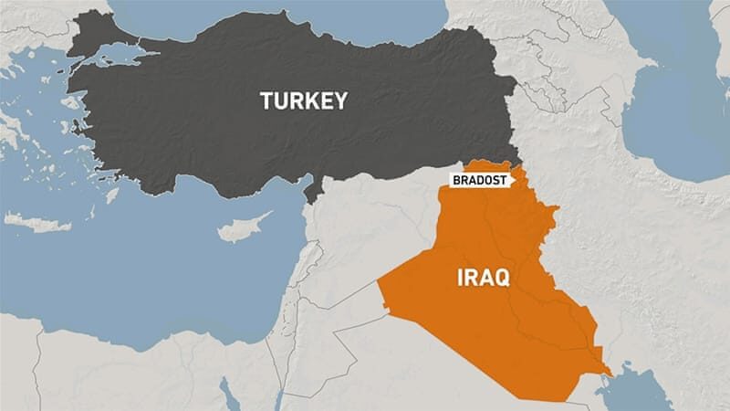 napad dronom irak