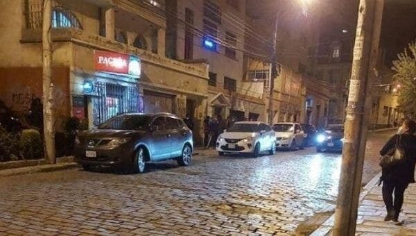 Pravac prema sjedištu stranke u La Pazu, Bolivija, 5. studenog 2020.