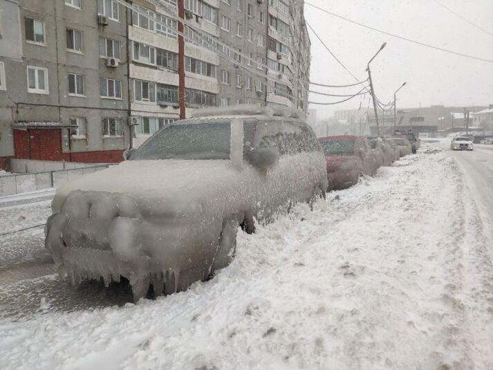 Posljedice lošeg vremena u Vladivostoku
