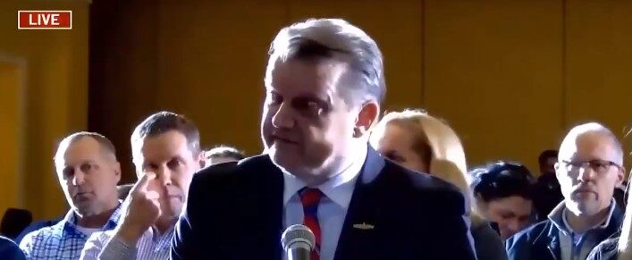 Gregory Stenstrom je svjedočio na ročištu u Pennsylvaniji