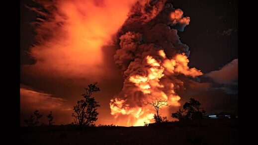 erupcija havajskog vulkana