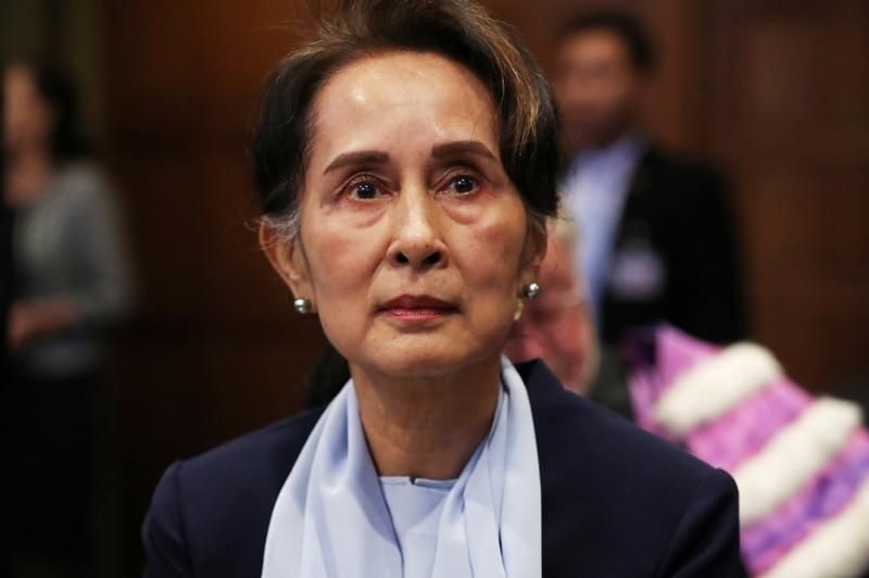 liderka Myanmara Aung San Suu Kyi
