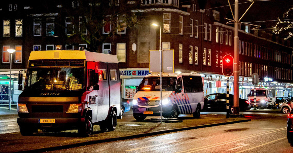 Policijska patrola u Rotterdamu