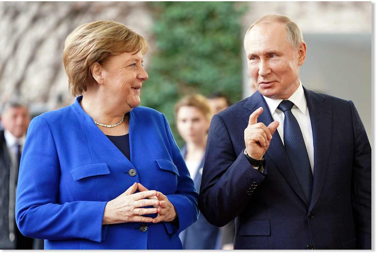 merkel i putin