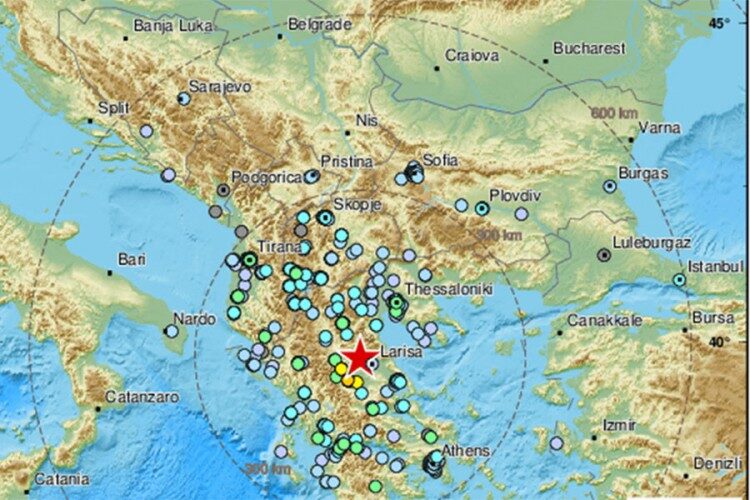 potres grčka