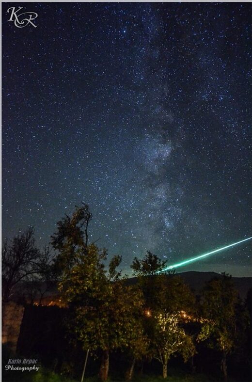 Pad meteora u Dalmaciji