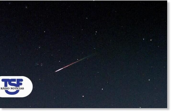 Meteorska vatrena kugla nad Toledom u Španjolskoj (1. travnja)