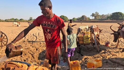 Vode postaje sve manje na južnom Madagaskaru nakon tri godine suše