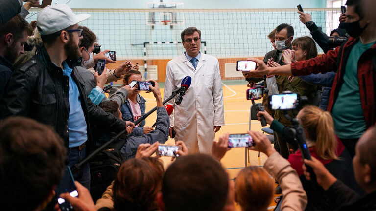 Alexander Murakhovsky, glavni liječnik hitne bolnice Omsk br. 1, Rusija.