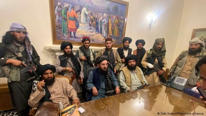 Talibani u predsjedničkoj palači u Kabulu 15. kolovoza 2021.