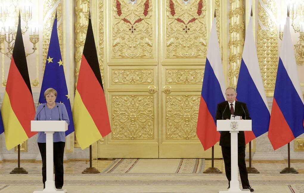 merkel i putin