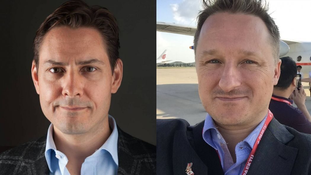 Klikni za povećanje Michael Kovrig i Michael Spavor
