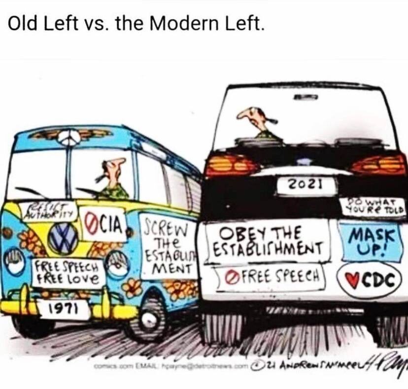 old vs new left