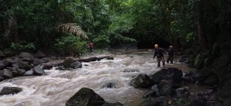 SAR operations at the site of floods in Las Cuevas