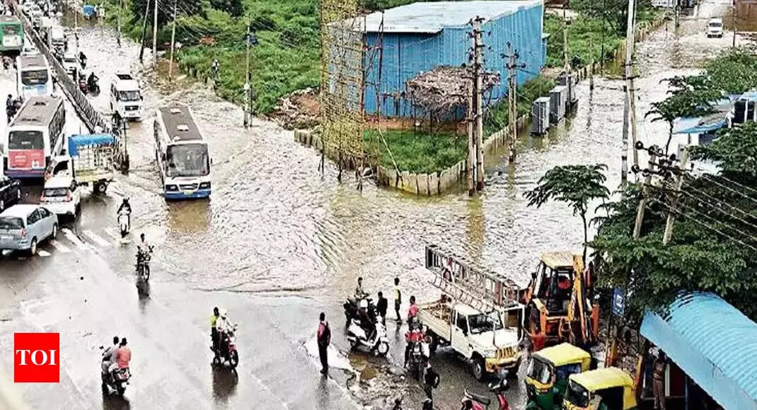 Four lakes in north Bengaluru overflow, flood adjacent areas