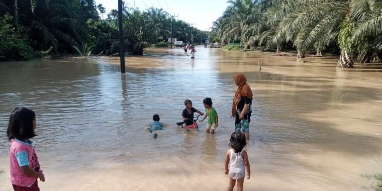 Floods in East Aceh, Indonesia, November