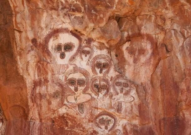 Wanjin Aboriginal rock carvings