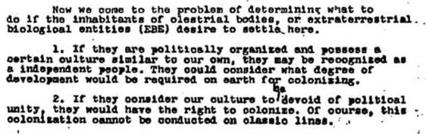 Part of the 1947 Oppenheimer and Einstein lecture.