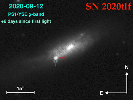 super nova caught in action NGC 5731