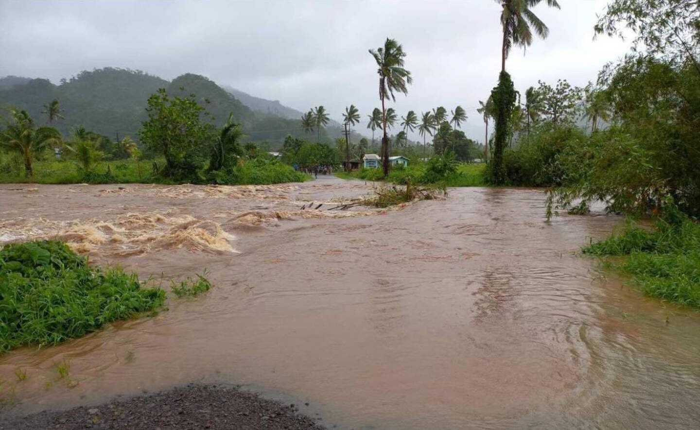 People in Fiji are being warned of flash floods due to a category 1 tropical cyclone